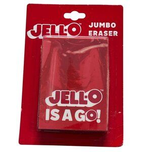 Jello Jumbo Eraser Red Novelty Back to School Office Gift Retro